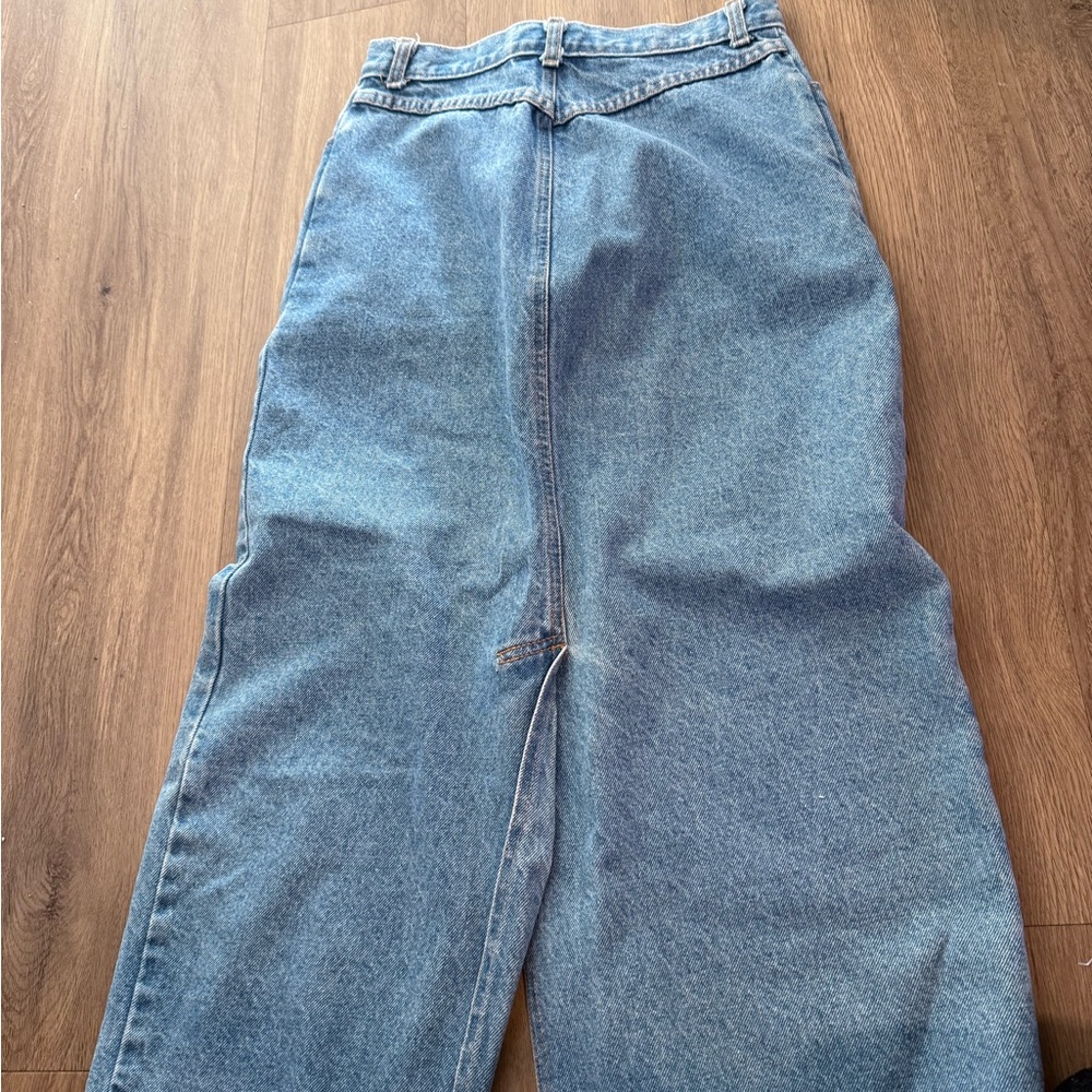 Denim Button-Down Skirt - Picture 2 of 2